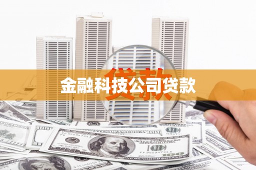 陵川金融科技公司贷款