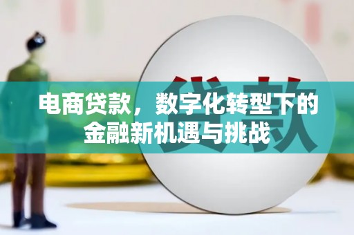 陵川电商贷款，数字化转型下的金融新机遇与挑战