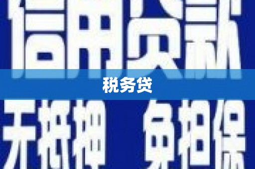 陵川税务贷