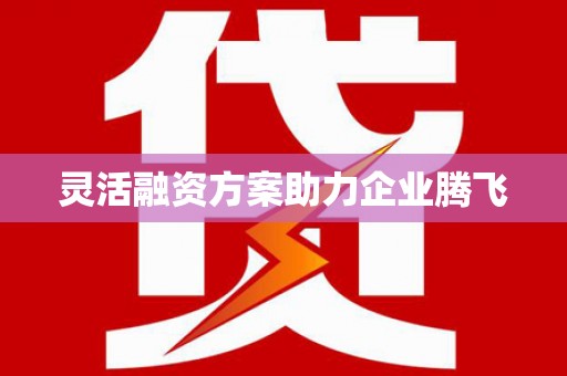 陵川灵活融资方案助力企业腾飞