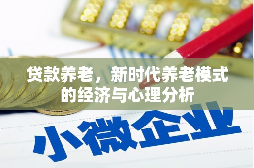 陵川贷款养老，新时代养老模式的经济与心理分析