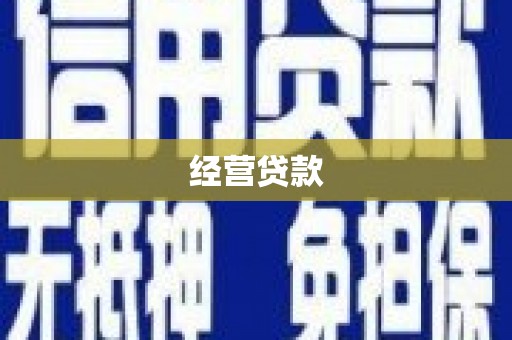 陵川经营贷款