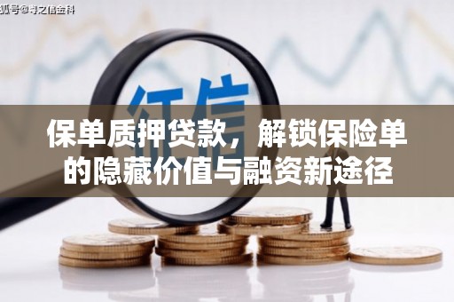 陵川保单质押贷款，解锁保险单的隐藏价值与融资新途径