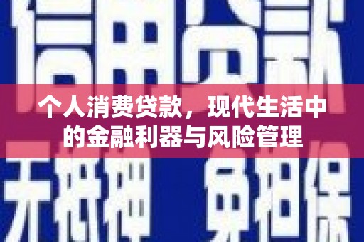 陵川个人消费贷款，现代生活中的金融利器与风险管理