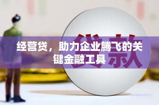 陵川经营贷，助力企业腾飞的关键金融工具