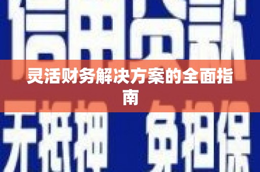 陵川灵活财务解决方案的全面指南