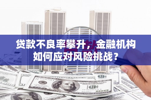 陵川贷款不良率攀升，金融机构如何应对风险挑战？
