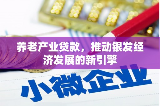 陵川养老产业贷款，推动银发经济发展的新引擎