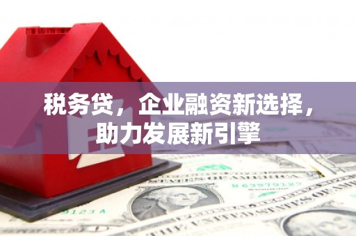 陵川税务贷，企业融资新选择，助力发展新引擎