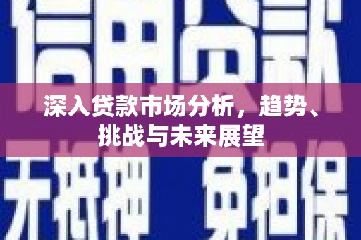 陵川深入贷款市场分析，趋势、挑战与未来展望