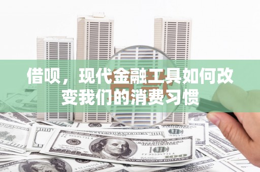 陵川借呗，现代金融工具如何改变我们的消费习惯
