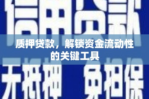 陵川质押贷款，解锁资金流动性的关键工具