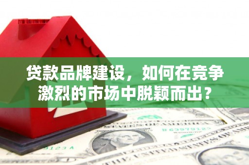 陵川贷款品牌建设，如何在竞争激烈的市场中脱颖而出？