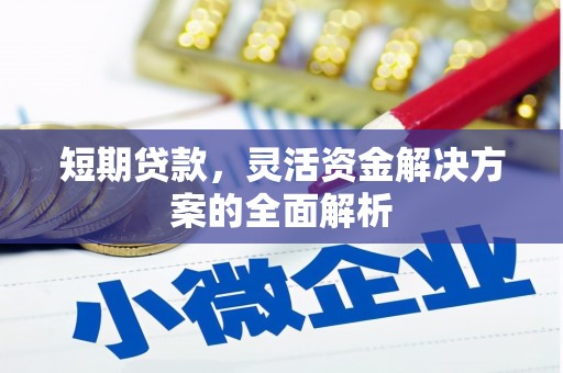 陵川短期贷款，灵活资金解决方案的全面解析