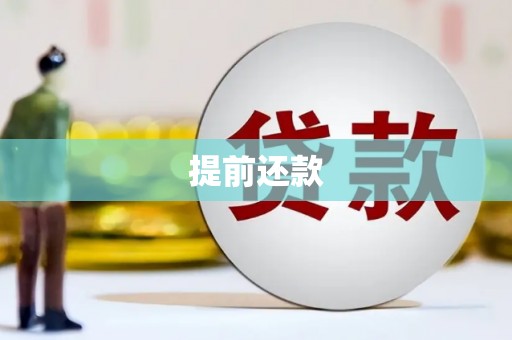 陵川提前还款
