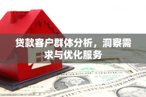 陵川贷款客户群体分析，洞察需求与优化服务